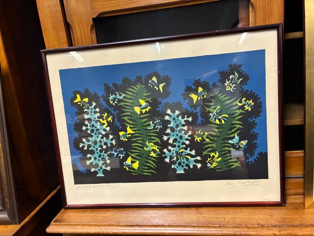 Jean PICARD LE DOUX (1902-1982) « Splendide marine ». Lithographi...