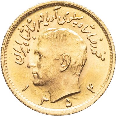 l'image d'une pièce d'or sur laquelle figure le portrait d'un homme