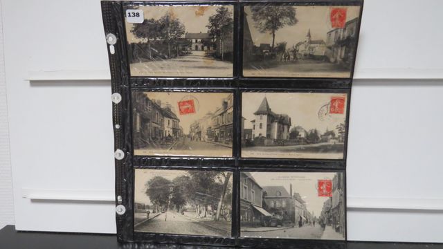 Dun-le-Palleteau : Lot de 10cpa (dont 3 avec défauts).