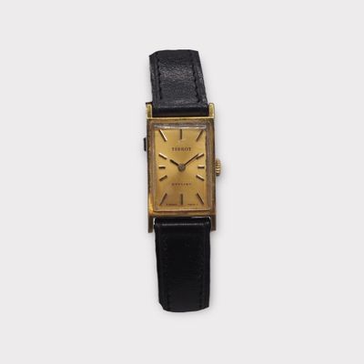 Montre Tissot Stylist Vintage Plaqué Or Années 60 - Mécanique Manuelle Remise à Neuf | Montre Bracelet Femme Rétro