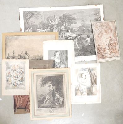 a lot of pictures on the wall of a room