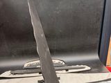 a pair of skis and a pair of skis on a table