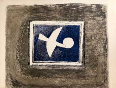 Georges BRAQUE (1882-1963) Astre et oiseau II (1958-1959)