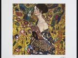an image of a painting of a woman with a fan in her hand