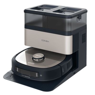 an image of a black and silver coffee machine on a white background