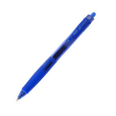 Lot de 10 - PILOT - Stylos roller G-knock - Encre gel bleue …