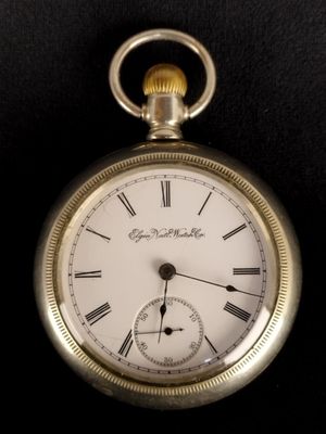 Elgin Nat'L Watch & co Montre à gousset maçonnique avec dos …