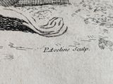 a black and white drawing of a cat laying on the ground