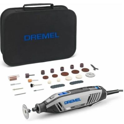 Ponceuse rotative Dremel sur secteur avec accessoires