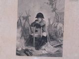 a black and white photo of a man sitting in a chair