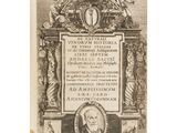 a black and white drawing of a plaque with a picture of a man on it