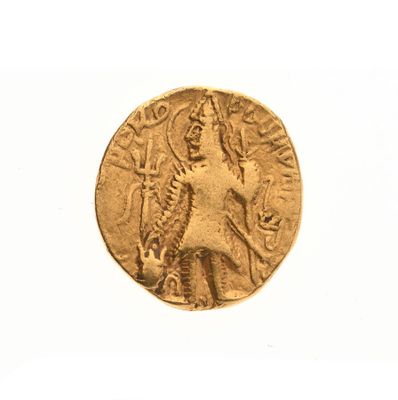 l'image d'une pièce d'or sur laquelle figure une femme