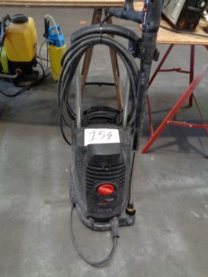 an image of a power washer in a garage