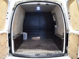 a white van with a door open in the back