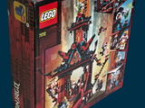 a box that has a lego ninja set inside of it
