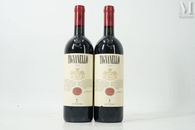 deux bouteilles de vin posées sur une table