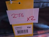 a picture of a luggage bag with a price tag attached to it