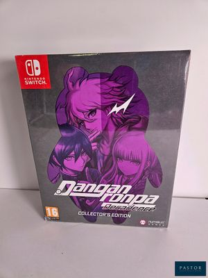 the box for the nintendo switch console has a picture of a girl and a man