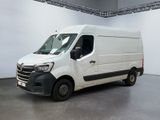 a picture of a white van parked in a garage