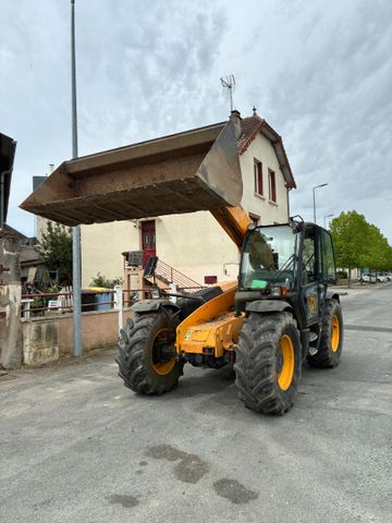 Chariot télescopique JCB 536 60 Agri, 5514 heures au compteur, dé