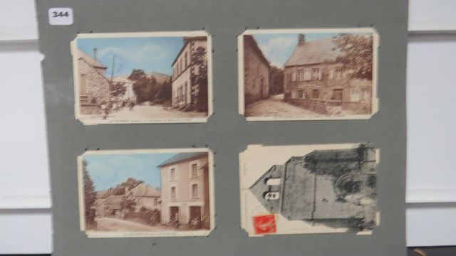 La Villedieu : Lot de 7cpa, dont 3 avec cachet filigrane.