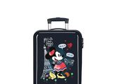 mickey mouse suitcase with wheels and handle
