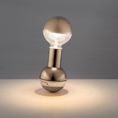 a light that is on top of a table