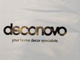 a plastic bag with the word decoro on it