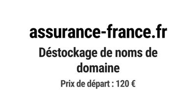 a black and white image of a sign that says assurance france