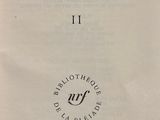 a close up of a book with a black and white image