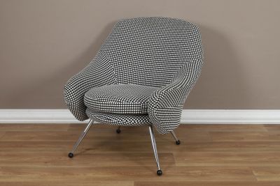 Marco Zanuso (1916-2001) Fauteuil Martingala circa 1954 Piét…
