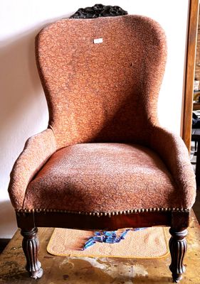 Chauffeuse Napoléon III - Photo 1