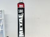 a punching bag hanging from a chain in a gym