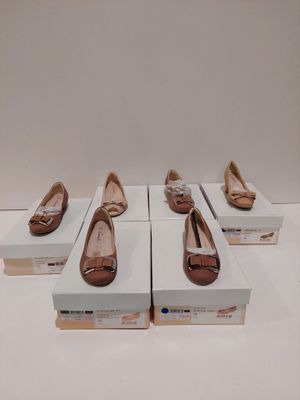 Lot de 6 paires - LUXAT - Chaussures femmes cuir - Modèles D…