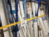 many different types of tile on the shelves in the store