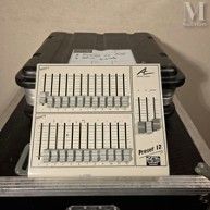 a case that has a bunch of electronic equipment in it