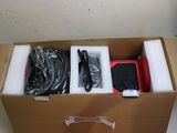 a box with some items inside of it on a table