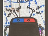 un plan des lignes de bus du Queens sur lequel figure un bus