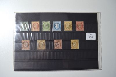 a picture of a picture of a wall with stamps on it