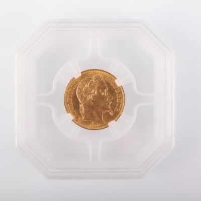 FRANCE. Pièce de 20 francs or Napoléon III 1969 BB AU 99 Sup…