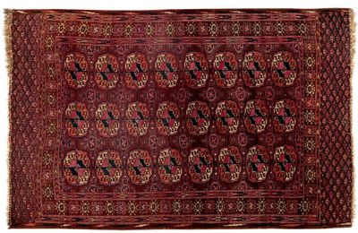 TEKKE BOUKHARA Velours de laine sur fondations en laine. Cha…