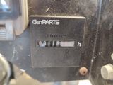 a close up of a gas meter on a motorcycle