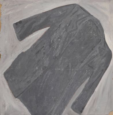 une image représentant une peinture d'une chemise d'homme sur une feuille de papier