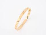 cartier 18k yellow gold love bracelet