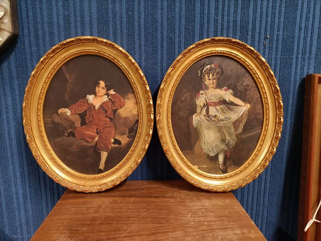 Lot : reproduction de Cézanne sur toile (la mer à l’Estaque), deu