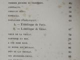 a menu for a restaurant with a list on it