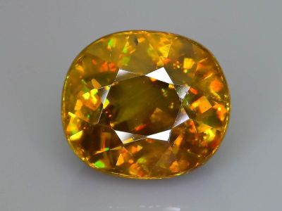 SPHENE TITANITE NATURELLE - Provenance MADAGASCAR - 2.