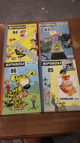 4 albums de Spirou