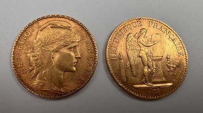 2 X 20 f or Génie / coq *Sécurisé au coffre en banque