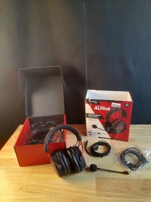 DH648// Casque HyperX Cloud Alpha – Casque gaming.